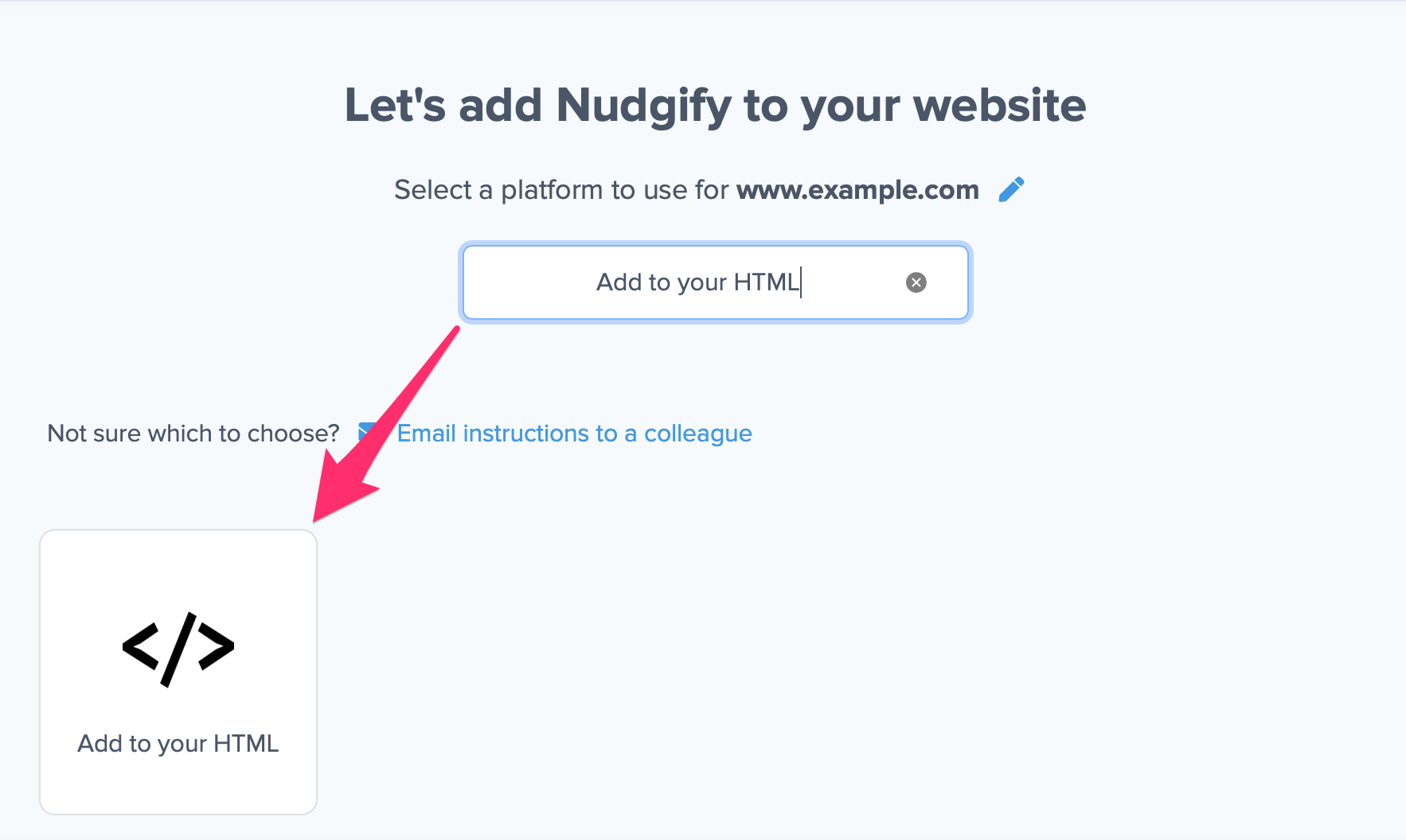 add nudgify to website for social proof